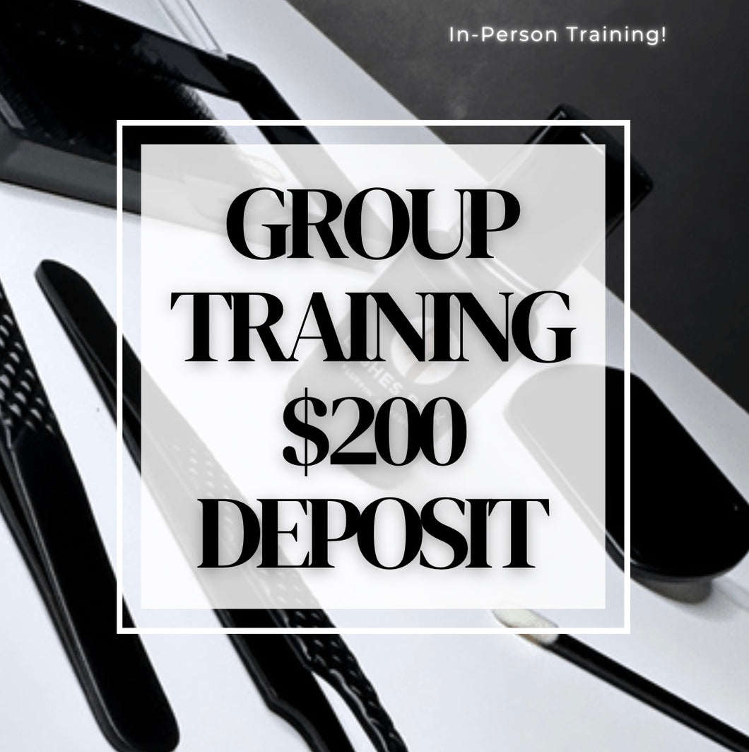 Lash Training Deposit (2 DAYS IN-PERSON)